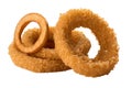 Isolated Squid or Onion Rings on Transparent Background, Generative Ai Royalty Free Stock Photo