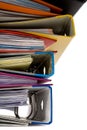 Isolated stack of folders