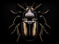 Ai Generated illustration Wildlife Concept of Isolated stag-beetle Royalty Free Stock Photo