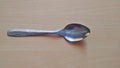 Isolated of stainless spoon