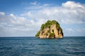 Isolated and Stand Still Rocky Mountain PHI PHI Island Phuket Royalty Free Stock Photo