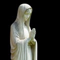Isolated statue of Mary Royalty Free Stock Photo