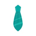 Striped necktie icon