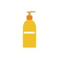 Isolated sunscreen icon