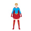 Superwoman cartoon character