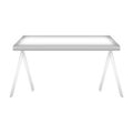 Isolated table image. Writing desk