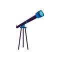 Isolated telescope icon Royalty Free Stock Photo