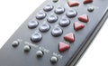 Isolated television remote control