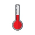Isolated thermometer icon