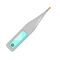 Isolated thermometer icon