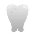 Isolated tooth icon