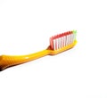 isolated toothbrush on white background Royalty Free Stock Photo