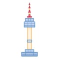 Isolated tower korean
