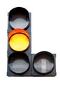 Isolated traffic light Royalty Free Stock Photo