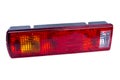 isolated truck taillight. Rear light of a truck isolated on white background Royalty Free Stock Photo