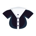 Isolated tuxedo icon gentleman clothes Vector Royalty Free Stock Photo