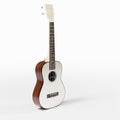 Isolated Ukulele 3D render