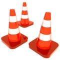 Isolated under construction cones