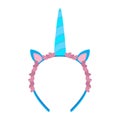 Isolated unicorn headband icon