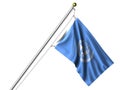 Isolated United Nations Flag