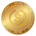 Isolated usd coin icon