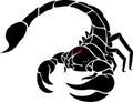 Scorpion Sting Attack Silhouette