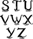 Letter Monogram Set 4 Uppercase