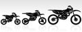 Kids Motocross Bike Set Royalty Free Stock Photo