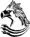 Philippine Eagle Rip Claw Logo Symbol