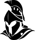 Spartan Helm Armor Symbol Illustration