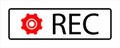 Video record logo