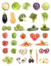 Isolated vegetables Royalty Free Stock Photo