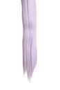 Very long mauve color hair