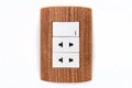 Isolated wall socket, plug, switch, contact box