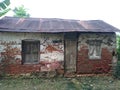 Isolated ward at a village hospital in India . Hospital for tea garden workers . Royalty Free Stock Photo