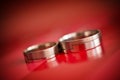 Isolated wedding rings