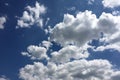 Isolated white cloud on blue sky. Beautiful blue sky with clouds background. Sky with clouds weather nature cloud blue. Blue sky w