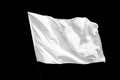 Isolated White flag