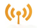 Isolated wi fi (wireless) icon