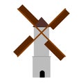 Isolated windmill image