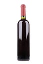 Isolated wine bottle Royalty Free Stock Photo