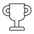 Isolated winner cup design vector illustration