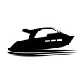 Isolated yacht icon image