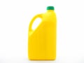 Isolated yellow gallon Royalty Free Stock Photo