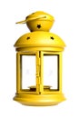 Isolated Yellow Lantern Royalty Free Stock Photo