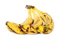 Yellow over ripe bananas