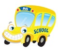 Isolated Yellow School Bus