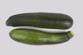 Isolated zucchini.