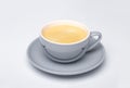 Isolatet cup of coffee / crema