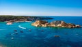 Isole Tremiti island of San Domino and Cretaccio in Gargano Apulia - Italy